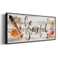 Grateful  - Floater Framed Canvas Print