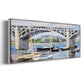 The Bridge Over the Seine, 1874 - Floater Framed Canvas Print