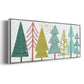 Modern Holiday Collection D - Floater Framed Canvas Print