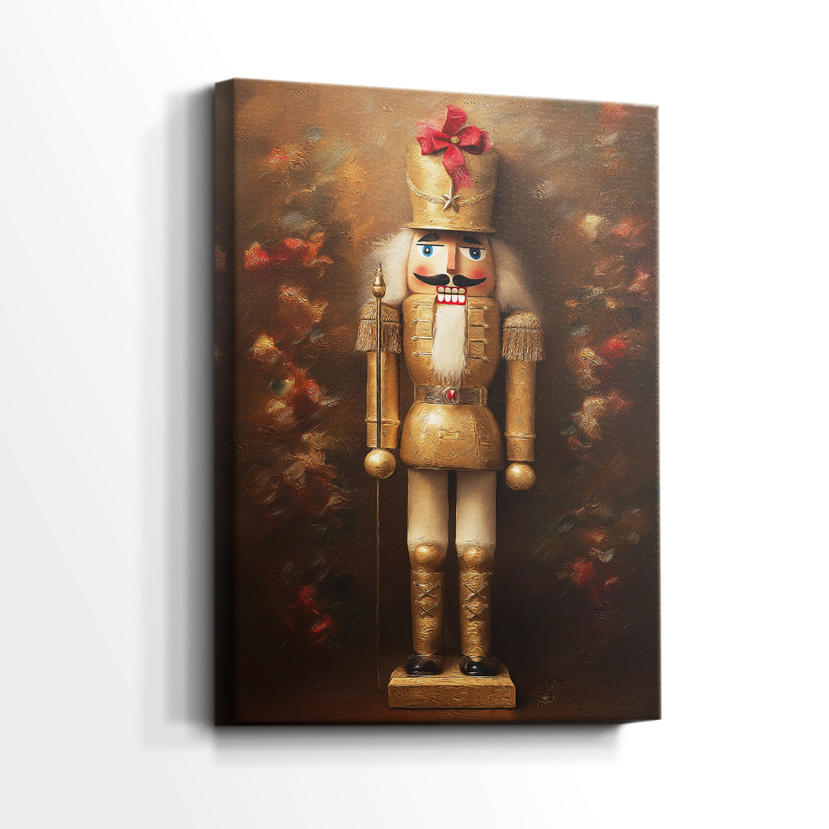 Amber Snow Lane - Canvas Art Print