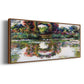 Rose Flowered Arches at Giverny, 1913 - Floater Framed Canvas Print