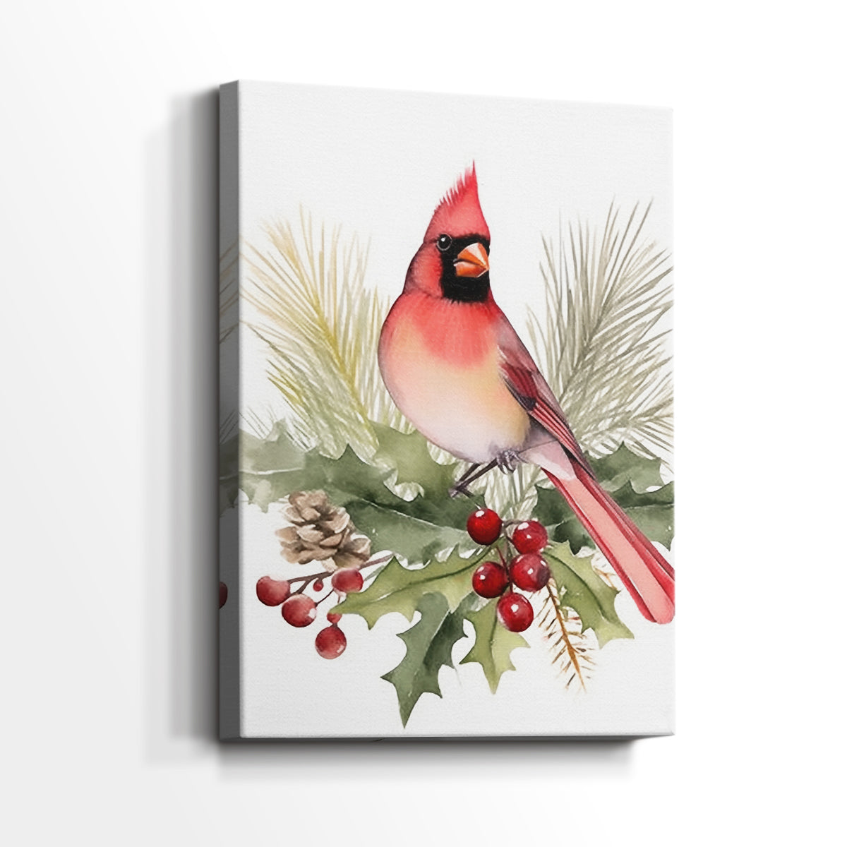 Tinsel-Gold Dawn Green - Canvas Art Print