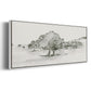 Scenic Scribble II - Floater Framed Canvas Print