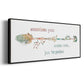 Wishing Arrow - Floater Framed Canvas Print