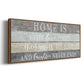 Home Is Where - Floater Framed Canvas Print