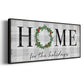 Home for the Holidays - Floater Framed Canvas Print