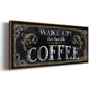 Wake Up! - Floater Framed Canvas Print