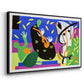 The Sorrows of the King, 1952 - Floater Framed Canvas Print