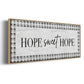 Hope Sweet Hope - Floater Framed Canvas Print