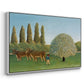 Meadlowland (The Pasture), 1910 - Floater Framed Canvas Print