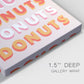 Donuts Premium Gallery Wrapped Canvas - Ready to Hang