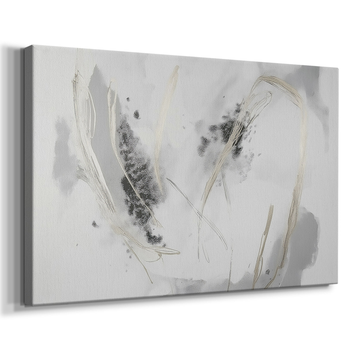 Abstract artwork featuring delicate lines and textures on a muted background created for a contemporary aesthetic