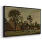 Farmhouse, c. 1865-1875 - Floater Framed Canvas Print