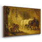 Heath Ewe and Lambs, 1810 - Floater Framed Canvas Print