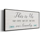 Us and Our Laundry - Floater Framed Canvas Print