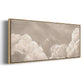 Painted Clouds II - Floater Framed Canvas Print