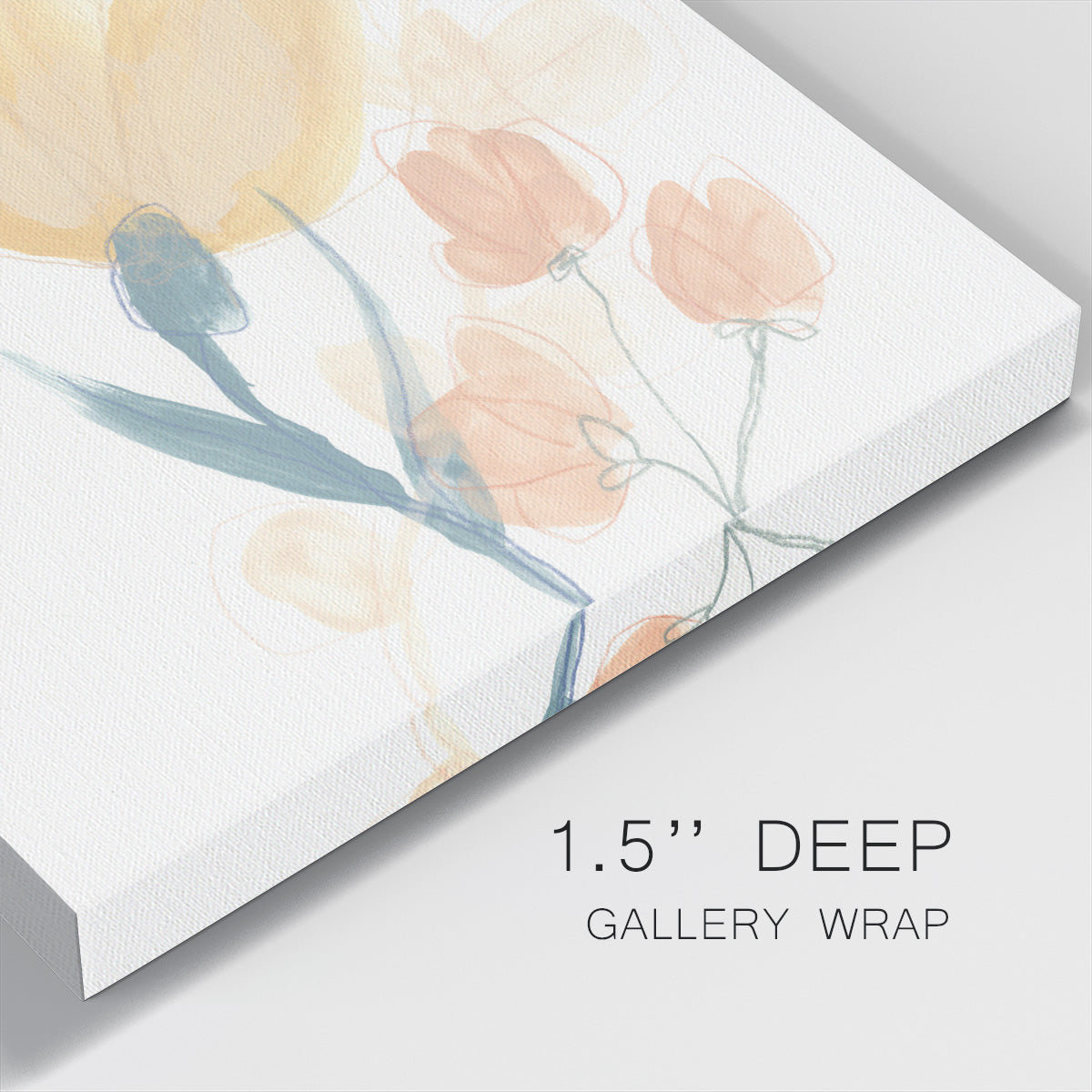 Petite Petals VIII - Canvas Art Print