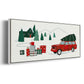Going to Grandmas Collection D - Floater Framed Canvas Print