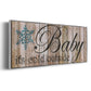Baby It's Cold - Floater Framed Canvas Print