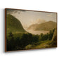 Hudson River Scene, 1857 - Floater Framed Canvas Print