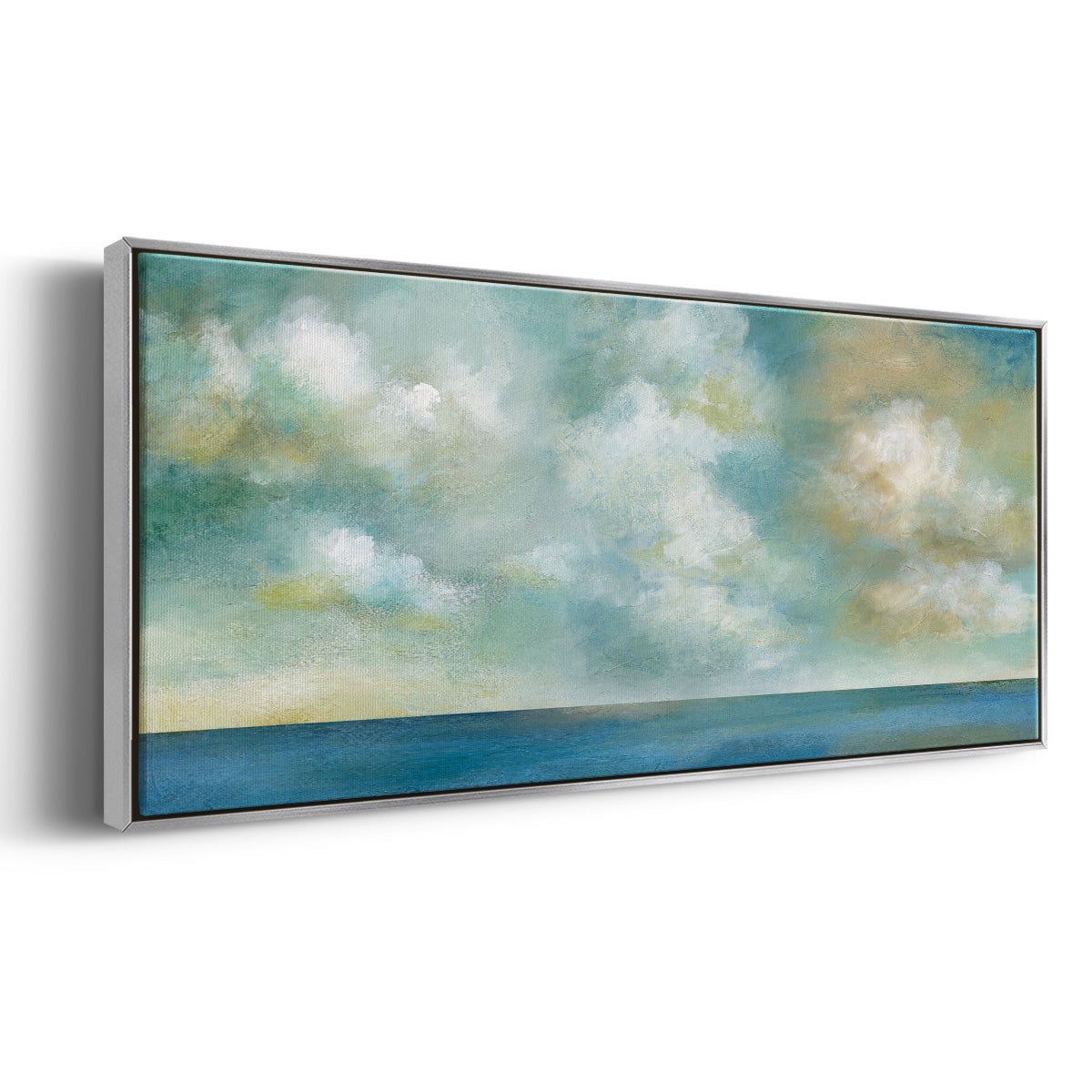 Cloudscape Vista II - Floater Framed Canvas Print