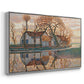 Farm near Duivendrecht, c. 1916 - Floater Framed Canvas Print