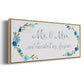 Forever - Floater Framed Canvas Print