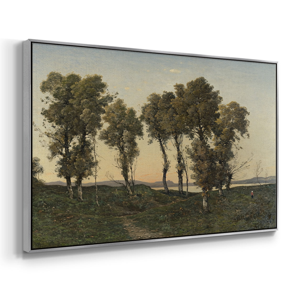 Autumn Evening, 1894 - Floater Framed Canvas Print