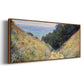 The Path at La Cavée, Pourville - Floater Framed Canvas Print