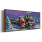 All Aboard - Floater Framed Canvas Print