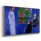 The Conversation, c. 1908-1912 - Floater Framed Canvas Print