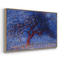 The Red Tree, 1909 - Floater Framed Canvas Print