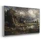 Salisbury Cathedral from the Meadows (Detail), 1831 - Floater Framed Canvas Print