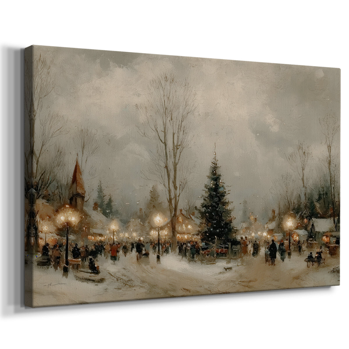 Honeyed Morning at Twilight - Canvas Art Print