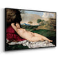 Sleeping Venus, c. 1510 - Floater Framed Canvas Print