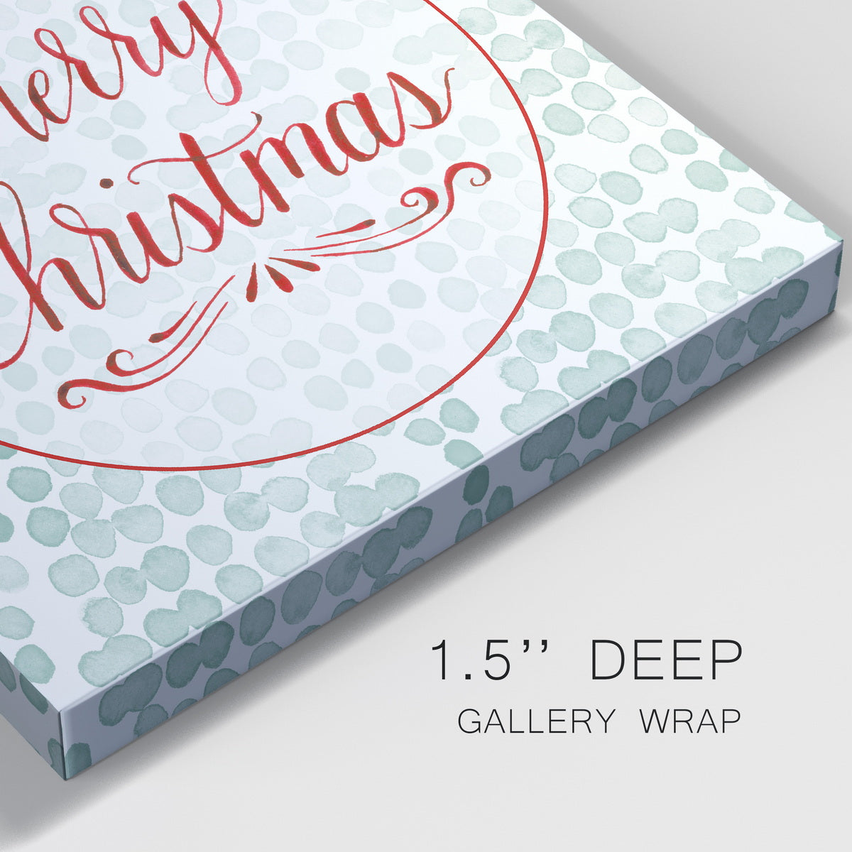 Christmas Tree Whimsy Collection E-Premium Gallery Wrapped Canvas - Ready to Hang