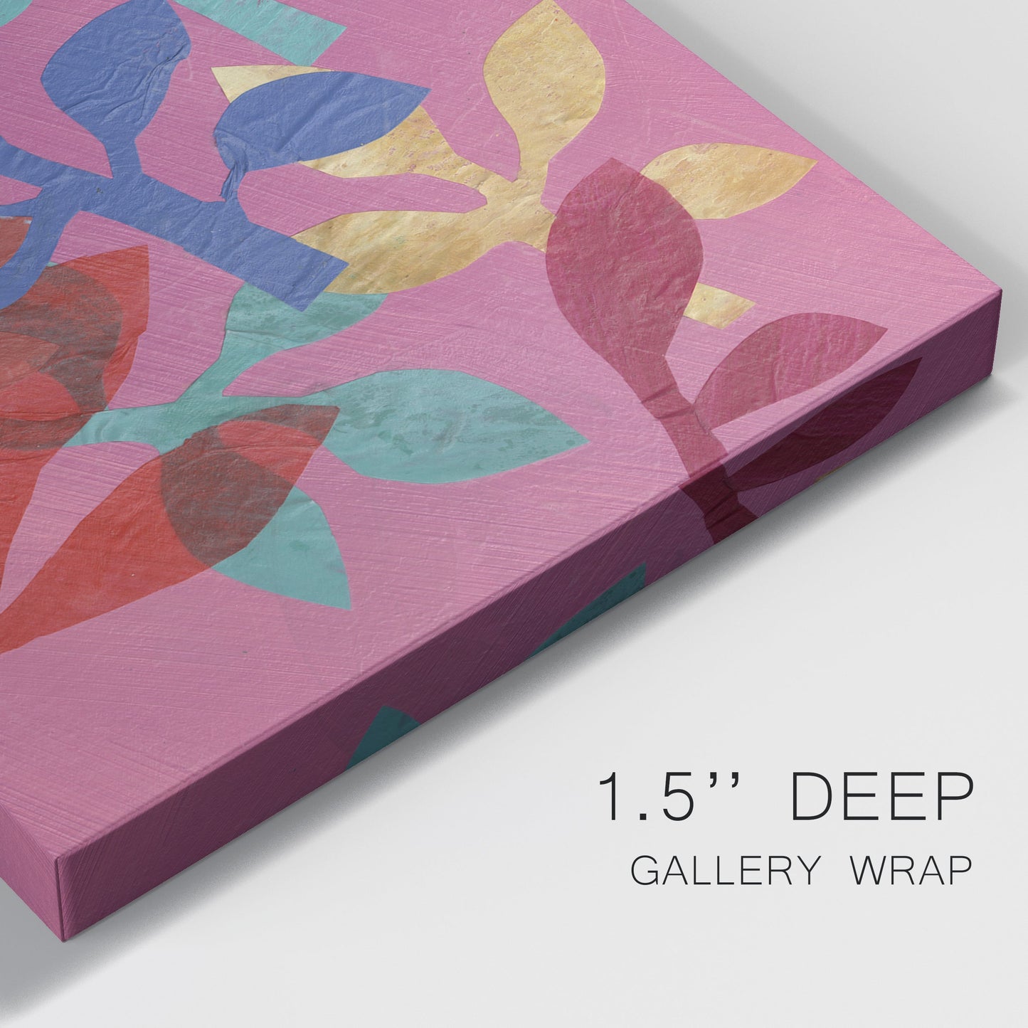 Vivid Stems II Premium Gallery Wrapped Canvas - Ready to Hang