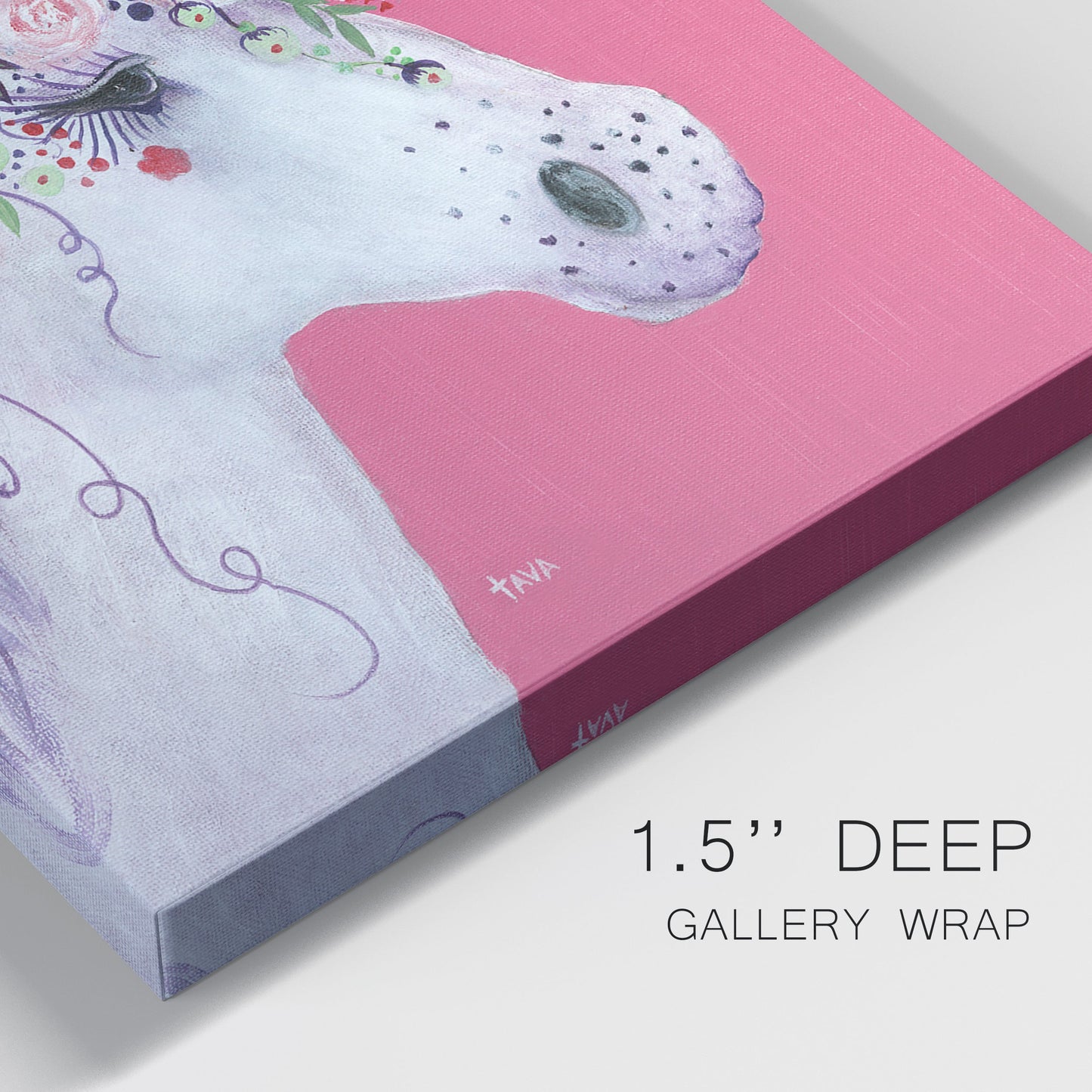 Unicorn III Premium Gallery Wrapped Canvas - Ready to Hang