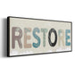 Restore Your Self - Floater Framed Canvas Print
