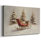Tinsel-Gold Whisper of Eve - Canvas Art Print