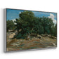 Fontainebleau: Oak Trees at Bas-Bréau, c. 1830-1835 - Floater Framed Canvas Print
