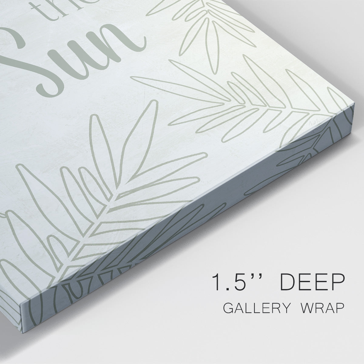 Chase the Sun Premium Gallery Wrapped Canvas - Ready to Hang