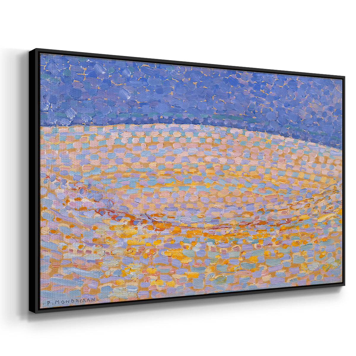 Dune III, 1909 - Floater Framed Canvas Print