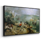 Landscape with the Fall of Icarus, c. 1560 - Floater Framed Canvas Print
