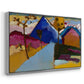 Kochel Straight Street, 1909 - Floater Framed Canvas Print