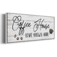 Love Brews - Floater Framed Canvas Print