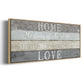 Home Love - Floater Framed Canvas Print