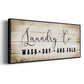 Laundry Co. - Floater Framed Canvas Print