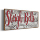 Sleigh Bells - Floater Framed Canvas Print