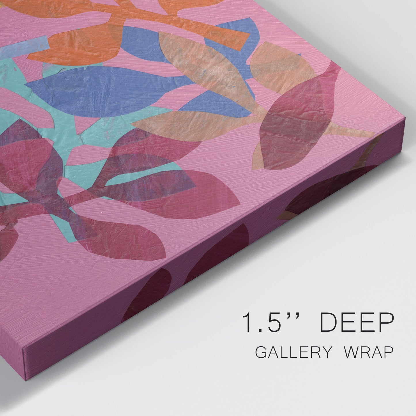 Vivid Stems I Premium Gallery Wrapped Canvas - Ready to Hang